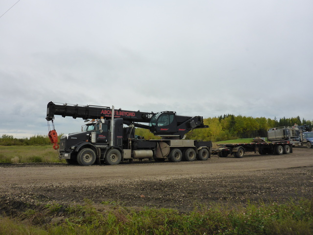 2015 (unverified) Kenworth T800 T/A Straight Boom Truck