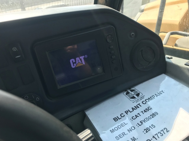 2015 (unverified) Caterpillar 745C Articulated Dump Truck 2015 (unverified) Caterpillar 745C Articulated Dump Truck